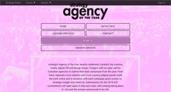 Desktop Screenshot of aoy.strategyonline.ca
