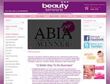 Tablet Screenshot of beauty.strategyonline.com